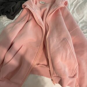 Cmfrt Bubblegum Pink Pastel Zip Up
